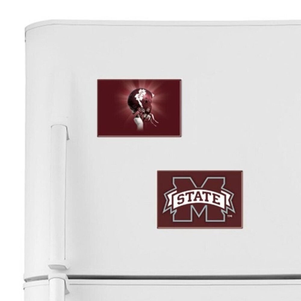 Mississippi State Bulldogs Magnet Sets 4 Total 2" x 3" (2) 2 Packs WinCraft